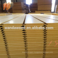 18mm melamine Slotted MDF, Slats wall , grooved MDF for wall decoration